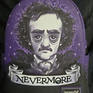 Loungefly Black and Purple Midnight Dream Backpack